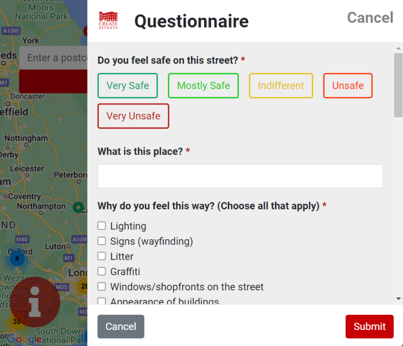 Safe Streets Survey Create Streets Safe Streets Survey Create Streets